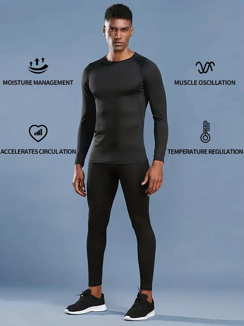 Compression Shirts Men'S Rashguard Quick Dry Gym Fitness Shirts Spring Beach Surfing Athletic Sport Running Workout Tops Tees